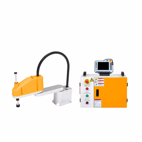 Scara Cobot Китай Поставщик роботов для доставки Достигает 600 мм Коллаборативный манипулятор из алюминиевого сплава Роботы Оптовая продажа 4-осевой сварочный манипулятор